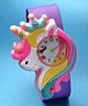 Stol'n Unicorn Designed Slap Stick Analog Wrist Watch - Purple & Pink
