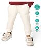 Greendeer 100% Cotton Solid Sweat Pants - Creme
