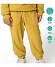 Greendeer 100% Cotton Solid Sweat Pants - Mustard