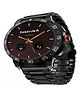 Fastrack Magnus FX3 Smartwatch  (Steel Strap, Free Size)-Black