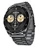 Fastrack Radiant FX1 Luxury Metal Smartwatch with  AMOLED Display & AOD &  Resolution 60 Hz Fluid Display Functional Crown Single Sync BT Calling AI Voice Up to 5 Day Battery|IP68 - Black
