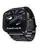 Fastrack Radiant FX2 Smartwatch  (Silver Strap, Free Size)-Black