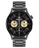 Fastrack Radiant FX4 Premium Metal Smartwatch with 3.8 cm EdgeX AMOLED Display, Functional Crown-Black