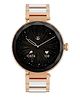 Titan Elixir Smartwatch with All 316L SS construction, 3.04 CM AMOLED Display, BT Calling, Skin Temperature Sensor, Womens Health-Rosegold