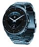 Titan Heritage Premium Smartwatch with All SS Design, 3.6 CM AMOLED Display, BT Calling, Advanced Chipset, Titan Health-Blue