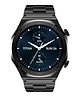 Titan Maestro Premium Metal Smartwatch with All SS construction, SingleSync BT Calling, Functional Crown-Black