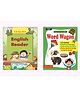 English Reader and Word Wagon Colorful Worksheets Combo(Pack of 2 Books) | Covers 3 to 6 Letter Words| Sight Words| Word Sounds| CVC Words| Phonetics| Activity Books for Kids