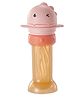 Kunya Baby Straw Water Bottle Cap with Straw Portable Bottle Cover Cap Sip Straw Lid Spillproof Bottle Adapter for Toddlers (Pack of 1)