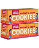 Tots & Moms Foods - Mighty Iron Cookies - Bajra & Walnut | Boost Pregnancy Nutrition | Lactation Cookies for Breastfeeding mothers | Millet & Jaggery Junk-free Snack - Pack of 2-150g each
