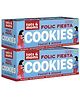 Tots & Moms Foods - Wholesome & Nutritious Folic Fiesta Cookies - Foxtail Millet & Almond Savory Cookies | Boost Pregnancy Nutrition | Millet & Jaggery Junk-free Snack - Pack of 2-150g each