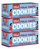 Tots & Moms Foods - Wholesome & Nutritious Folic Fiesta Cookies - Foxtail Millet & Almond Savory Cookies | Boost Pregnancy Nutrition | Millet & Jaggery Junk-free Snack - Pack of 3-150g each