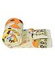 Filymore giraffe Single Bed comforter Cartoon Blankets for Kids | Dohar for Kid Boys & Girls | Children AC Blanket| Summer & Winter Blankets (60x90 Inches) (Yellow)
