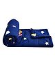 Filymore blue unicorn Single Bed comforter Cartoon Blankets for Kids | Dohar for Kid Boys & Girls | Children AC Blanket| Summer & Winter Blankets (60x90 Inches) (Navy blue)