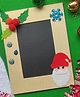 Krisha's KALACAREE  Christmas Table Top Photo Frame  Santa Claus  -Multicolour