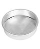 Omega Aluminium Round Shape Cake Mould with Removable Base/Loose Bottom - 20 cm, Size:2 | Silver