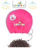 Little Boo  Mustard Seed Pillow for New Born Baby, Ideal for Round Head Shaping Seed Pillow for 0 to 6Months Babies - Pink