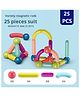ADKD Premium Magnetic Building Sticks 25 Pieces Toy for Kids | Activity & Education Blocks Toy for Toddlers & Kids | Montessori Learning & Construction Toys- Multicolor