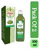 Axiom Apamarg Panchang Juice Helpful in Teeth Ache and Gum Problems  - 500ml ( Pack of 2 )