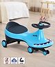 Streetzo Magic Swing Car with Lights Music & PU Wheels -Blue