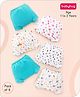Babyhug 100% Cotton Reusable Potty Training Pull Up Padded Pants Pack of 6 Size 1 (1 - 2 years) - Multicolour 