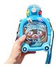 Schoolish Cartoon Bear Kids Water Bottle Cute Plastic Water Bottle with Straw Large Capacity Portable Water Bottle for Children- Pack of 1- Color May Vary - 1000 ml