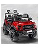 JN Creations 12V 4X4 PQBO 888 Kids Battery Operated Ride on Jeep with Remote Control, Light & Music (RED Painted)
