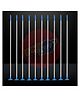 Planet of Toys 10 Spare Arrows for Archery Set | Target Game for Kids | Indoor & Outdoor Fun - Blue