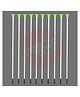 Planet of Toys Archery Set Spare Arrows | Indoor & Outdoor Target Game for Kids (10 Pcs, Green)