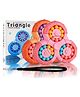 Planet of Toys Wholesale Fidget Spinner - 6 Sided Rotating with Magic Bean Puzzle | Stress-Relief Sensory Toy | Desktop Ball Toy for Kids & Adults - Fun & Portable Anti-Stress Fidget Game (Multicolor)