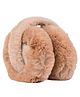 Kid-O-World Fur Solid Folding Earmuffs - Brown