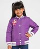 Somersault Full Sleeves Alphabet & Ballon Dog Patch Detailed Reversible Jacket - Multi Colour