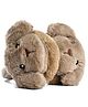 ZQBIEE Fur Dog Designed Winter Earmuffs - Dark Brown