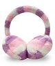 ZQBIEE Fur Rainbow  Detailed  Winter Earmuffs - Purple