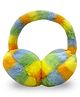 ZQBIEE Fur Rainbow  Detailed  Winter Earmuffs - Yellow