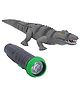 SANJARY Light-Sensor Realistic Remote Control RC Crocodile Toys color design may vary