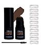 Gleva Eyebrow Stamp & Eyebrow Stencil Kit (Dark Brown)