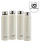 SENS Serene Stainless Steel Bottle Ivory White 750ml Combo - Pack of 4