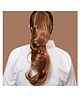 Mansiyaorange 17 Inch Full Length Natural Full Natural Golden Curly Curve Style Hair Extention