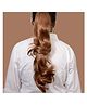 Mansiyaorange  Full Natural Golden Curly Curve Style Hair Extention