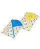 VParents cotton New Born Baby Hooded Wrapper Blanket, single layer 0-12 Months  pack of 2 combo -Assorted design deo