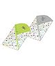 VParents cotton New Born Baby Hooded Wrapper Blanket, single layer 0-12 Months  pack of 2 combo -Assorted design deo