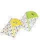 VParents cotton New Born Baby Hooded Wrapper Blanket, single layer 0-12 Months  pack of 2 combo -Assorted design deo