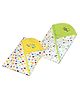 VParents cotton New Born Baby Hooded Wrapper Blanket, double layer 0-12 Months  pack of 2 combo -Assorted design deo