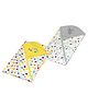 VParents cotton New Born Baby Hooded Wrapper Blanket, double layer 0-12 Months  pack of 2 combo -Assorted design deo
