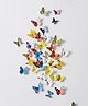 JAAMSO ROYALS Multi 3D Butterflies' 19 Piece Butterfly Sticker Sheet .