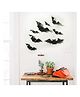 JAAMSO ROYALS 3D Bats Sticker Halloween Glow in the Dark Window Wall Stickers ( 32 cm  )