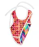SuperBottoms Printed Apron Style Reversible Bib with Crumb Catcher | Color Pop & Lil Crush