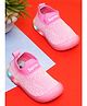 KATS Colour Blocked & Mesh Detailed LED Shoes - Pink