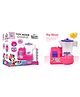 Minnie Mouse Themed Toy Mixer Real Operating Kitchen Toy Mixer - Pink