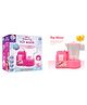 Disney Princess Themed Toy Mixer Real Operating Kitchen Toy Mixer - Baby Pink
